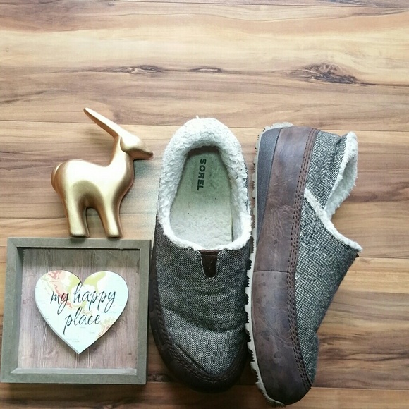 sorel indoor outdoor slippers